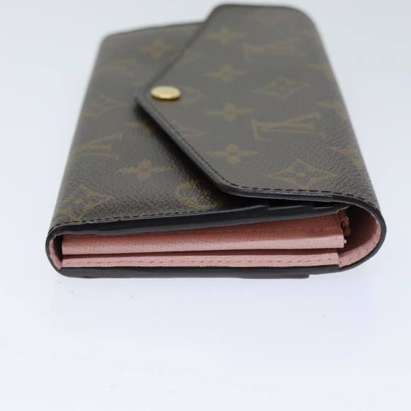 LOUIS VUITTON Monogram Portefeuille Sarah Rose Valerine M62235 LV Auth am6274 - Picture 3 of 16